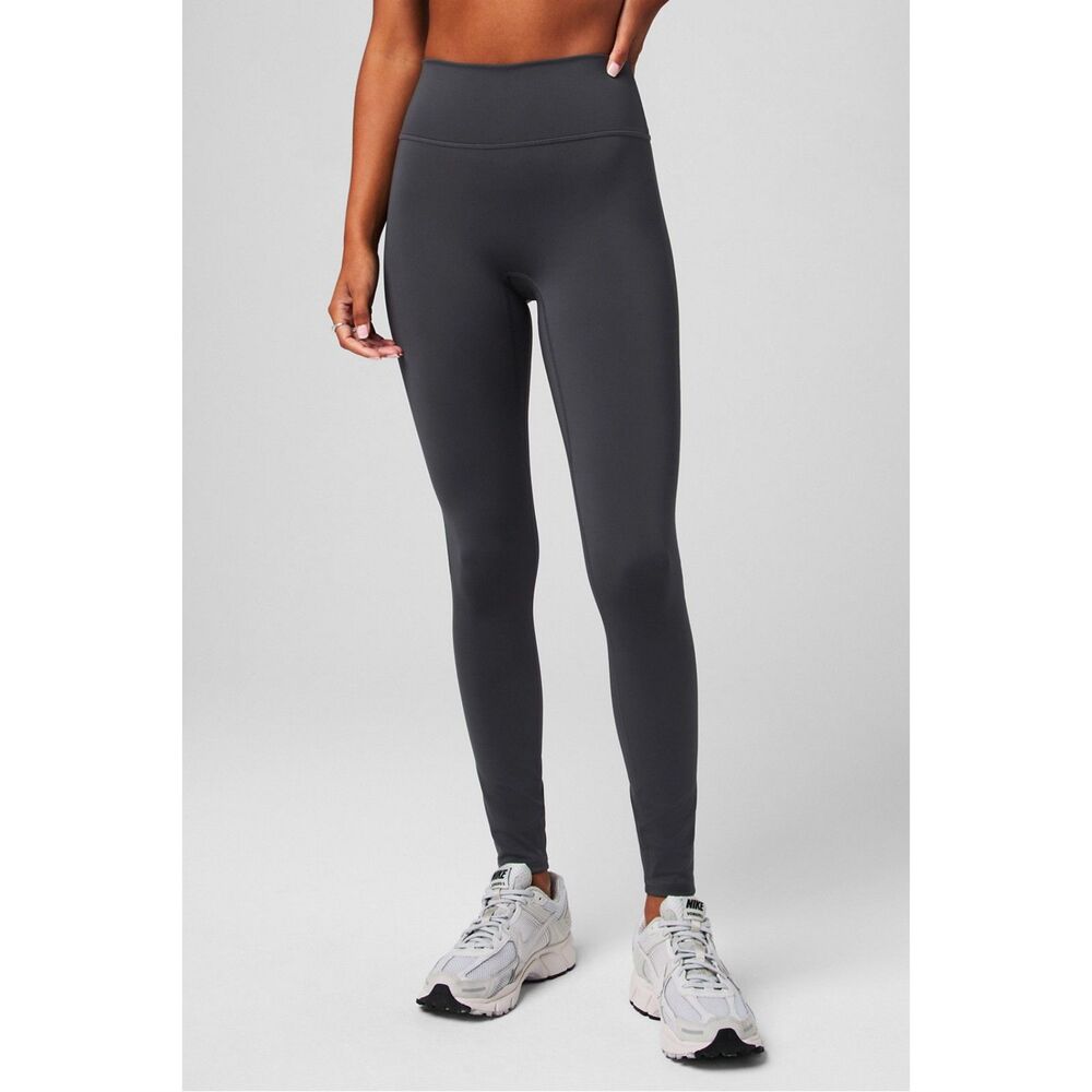 Fabletics Anywhere Motion365+ High Waisted Leggings Gray S NWT